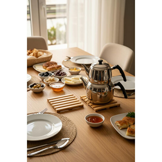 Bambum 2'li Mento Kare Nihale