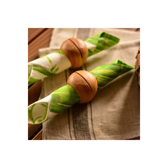 Bambum Dixon 2'li Peçete Halkası - Bej