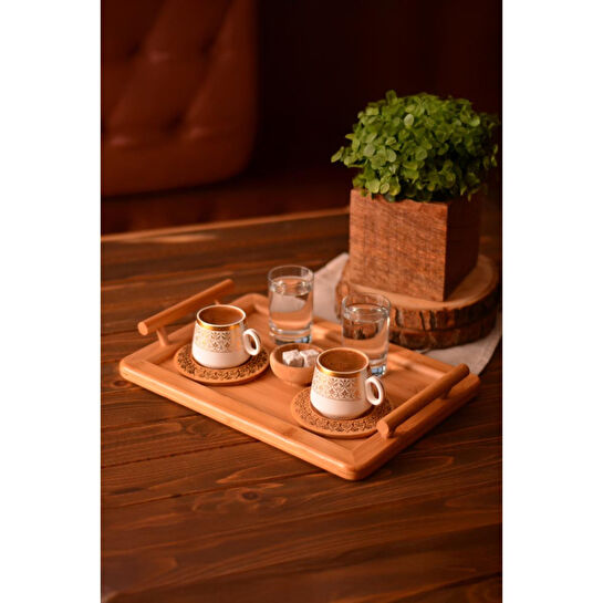 Bambum Majestic - Dikdörtgen Küçük Tepsi