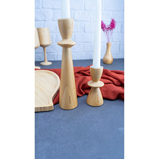 Bambum Lotus İkili Mum Seti