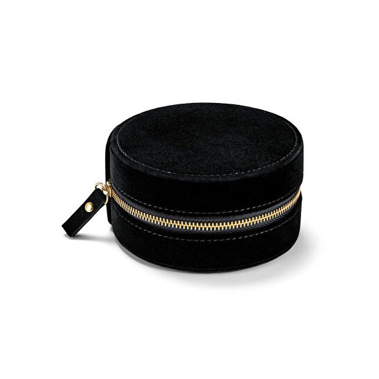 Tchibo Kadın Takı Kutusu, Kadife, Siyah