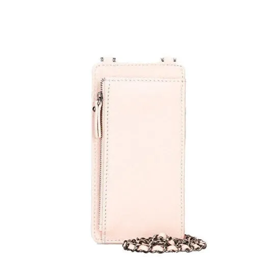 Bloominbag City Muse Deri Carnation Blush Çapraz Askılı Telefon Cüzdan