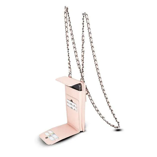 Bloominbag City Muse Deri Carnation Blush Çapraz Askılı Telefon Cüzdan