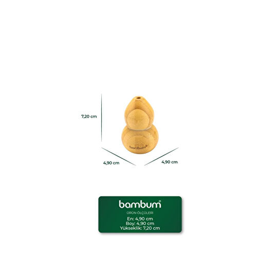 Bambum Dublin Bambu Vazo 7,2*4,9cm