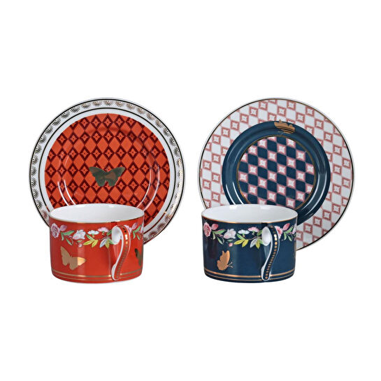 Lucky Art Evelyn Bone 6li Cay Fincani Seti