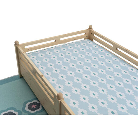 Itsy Bitsy Kids Sukha Tek Kişilik Çarşaf Seti, Mint Yeşili, 90x190cm