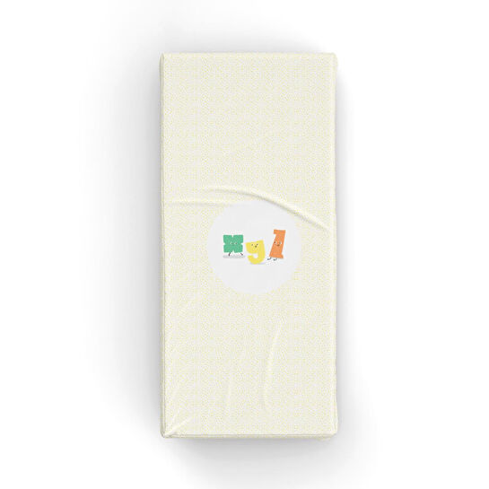 Itsy Bitsy Kids Alphabed Bebek Çarşaf Seti, Çok Renkli, 80x140