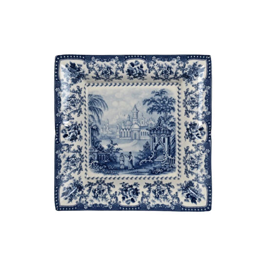 Lucky Art Florantine Kül Tablasi 18cm Mavi