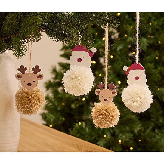 Tchibo Ponpon El İşi Seti, 4lü