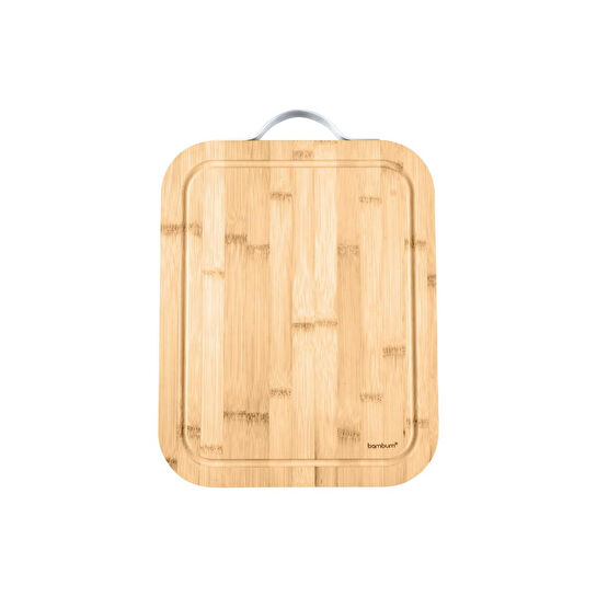 Bambum Zoe Çelik Kulplu Kesme Tahtası