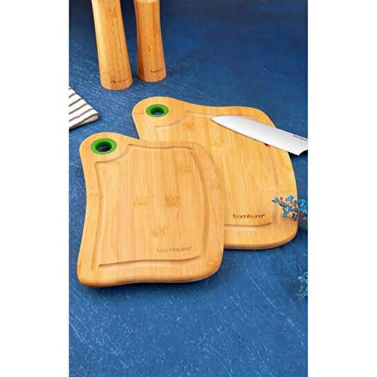 Bambum Zeri İkili Kesme Tahtası