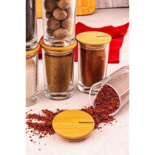 Bambum Lella 12'li Vakumlu Baharatlık Seti