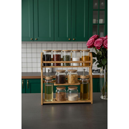 Bambum Layla 12 Parça Mutfak Seti Ve Baharat Seti