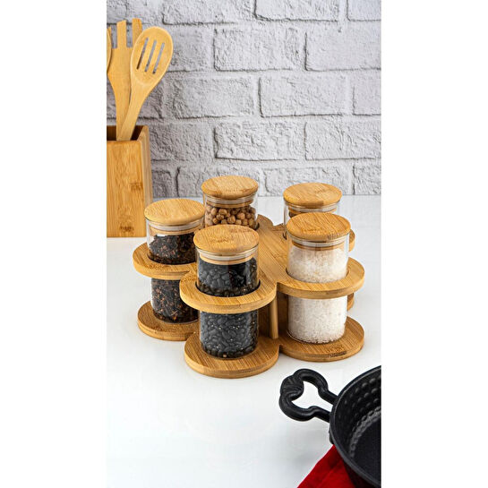 Bambum Sorrel 6 Parça Standlı Baharatlık Küçük