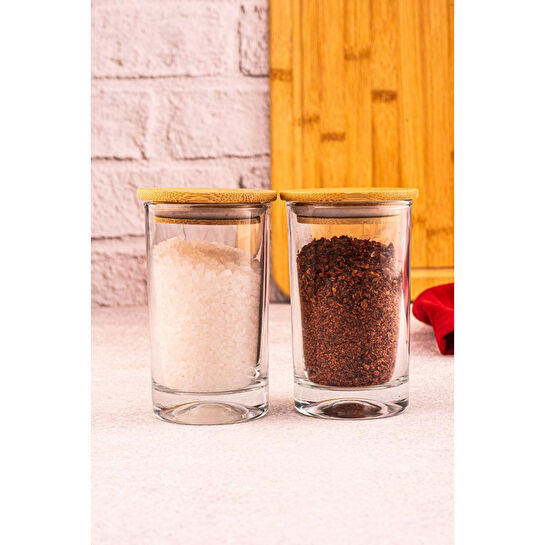 Bambum Lella 2'li Vakumlu Baharatlık Seti