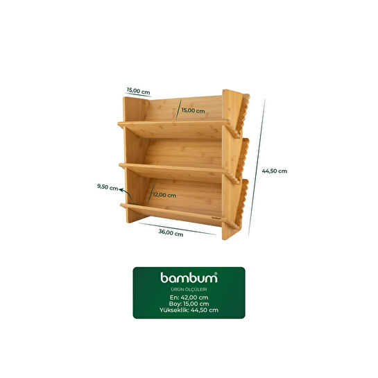 Bambum Triplet - 3 Katlı Organizer