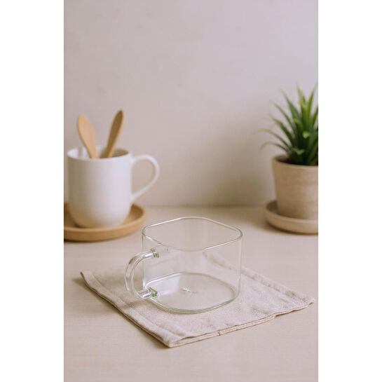 Bambum Tier Bambu Cam 6'lı Baharatlık Seti