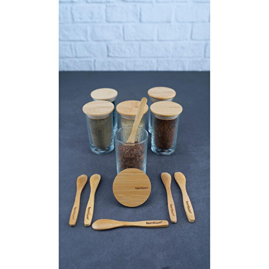 Bambum Lella 6'lı Kaşıklı Baharat Seti