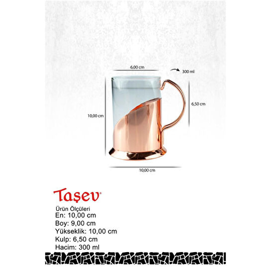 Bambum Taşev Holmes French Press Set 600 Ml