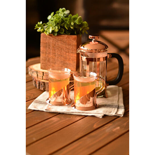 Bambum Taşev Holmes French Press Set 600 Ml