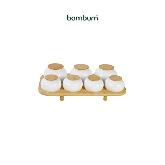 Bambum Simple 7'li Baharat Seti Standlı