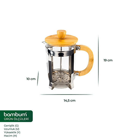 Bambum Ginza - French Press 800 Ml