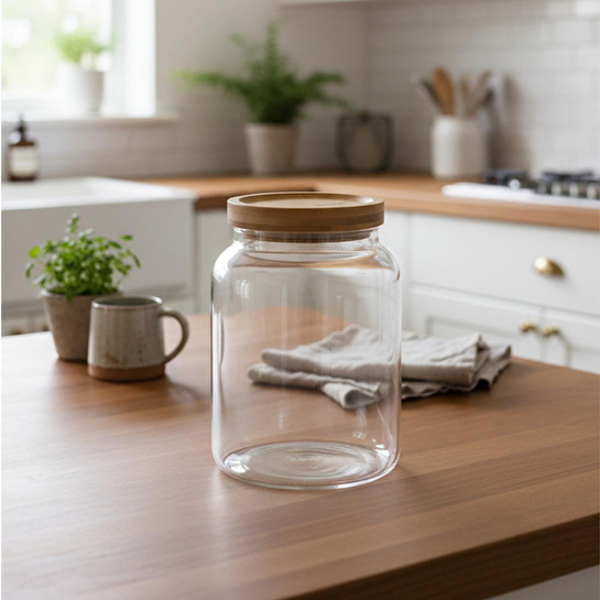 Bambum Amazone Cam Saklama Kabı 1300ml