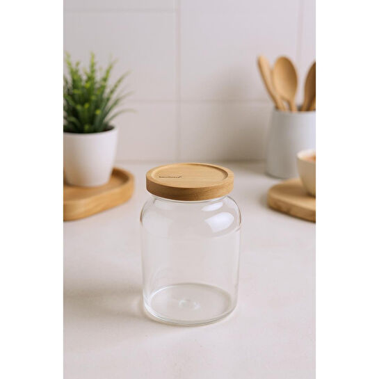 Bambum Amazone Cam Saklama Kabı 1300ml