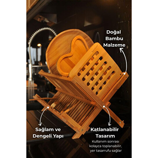 Bambum Rienda Bulaşık Sepeti B2479