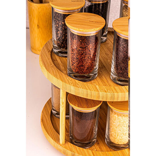 Bambum Lella 13 Parça Standlı Baharatlık Seti