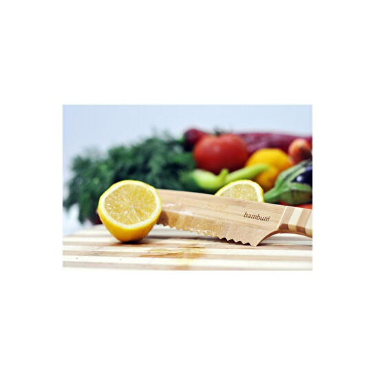 Bambum Tırtıklı Ekmek Bıçağı Bbct08