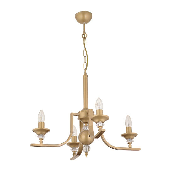 Apliqa Erza 4lü Eskitme Modern Sarkıt Yatak Odası Salon Avize