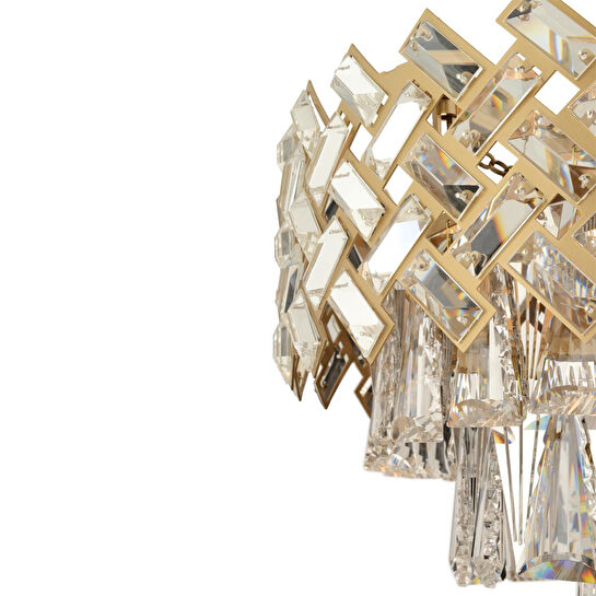 Apliqa Melina Eskitme Kristal Taşlı Salon Avize