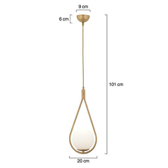 Apliqa Mirza Tekli Eskitme Sarkıt Beyaz Camlı Modern Sarkıt Mutfak Salon Sarkıt Avize
