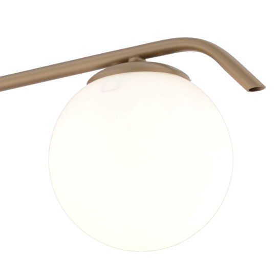 Apliqa Diaspor 3'lü Yuvarlak Eskitme Beyaz Camlı Modern Plafonyer Genç Odası Yatak Odası Retro Salon Avize