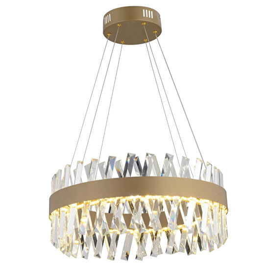 Apliqa Brampton 50'lik Eskitme 3 Renkli 94 Watt Ledli Yemek Masası Üstü, Oturma Odası, Salon Avize