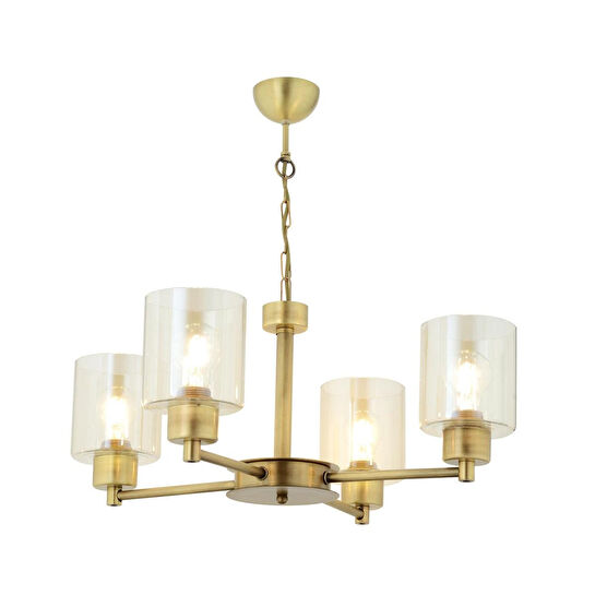 Apliqa Geneva 4 Lü Eskitme Modern Yatak Odası Salon Avize