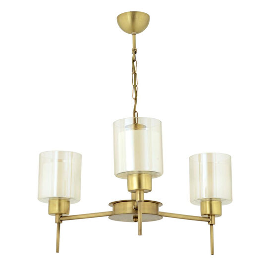 Apliqa Goldie 3 Lü Eskitme Modern Sarkıt Mutfak Salon Avize