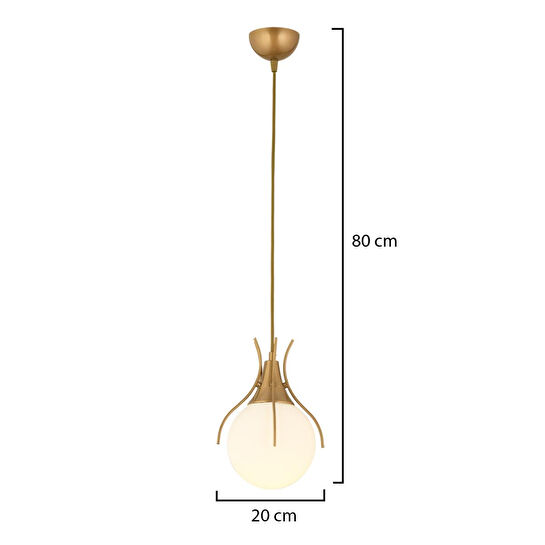 Apliqa Terra Tekli Eskitme Sarkıt Modern Spor Genç Odası, Mutfak Salon Sarkıt Avize