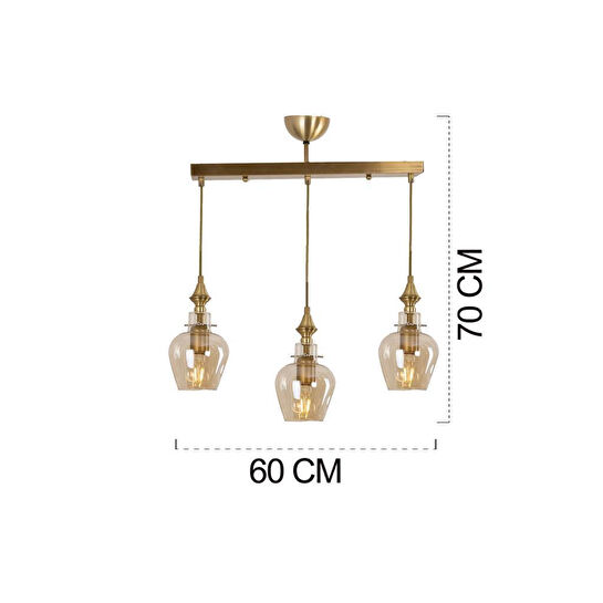 Apliqa Faron 3 Lü Sirali Eski̇tme Sarkit Avi̇ze