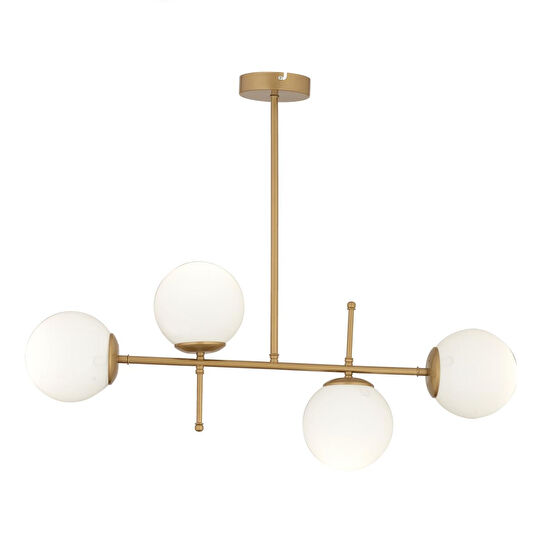 Apliqa Günay 4lü Eskitme Modern Mutfak Yemek Masası Üstü Yatak Odası Salon Avize