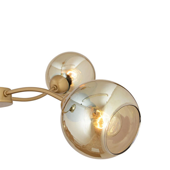 Apliqa Ecvet 6lı Eskitme Modern Oturma Odası Yatak Odası Salon Avize