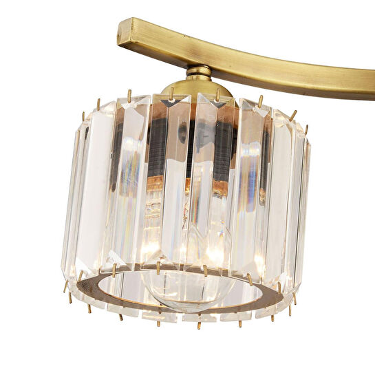 Apliqa Tufty 2li Eskitme Kristalli Modern Yatak Odası Salon Kristal Avize