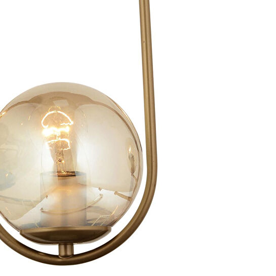 Apliqa Lorin Tekli Eskitme Bal Camlı Modern Sarkıt Mutfak Salon Sarkıt Avize