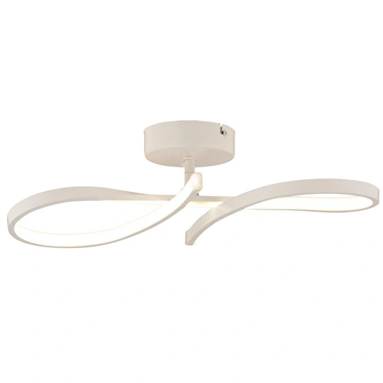 Apliqa Vetto Beyaz 38 Watt Plafonyer 3 Renkli Ledli Modern Mutfak Banyo Led Salon Sarkıt Avize