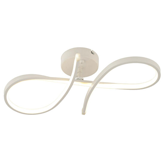 Apliqa Vetto Beyaz 38 Watt Plafonyer 3 Renkli Ledli Modern Mutfak Banyo Led Salon Sarkıt Avize