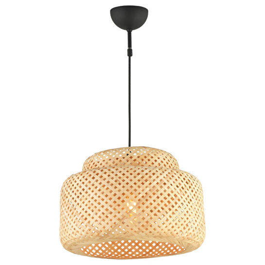 Apliqa Trudy Tekli Rattan Modern Tasarım Oturma Odası Avize