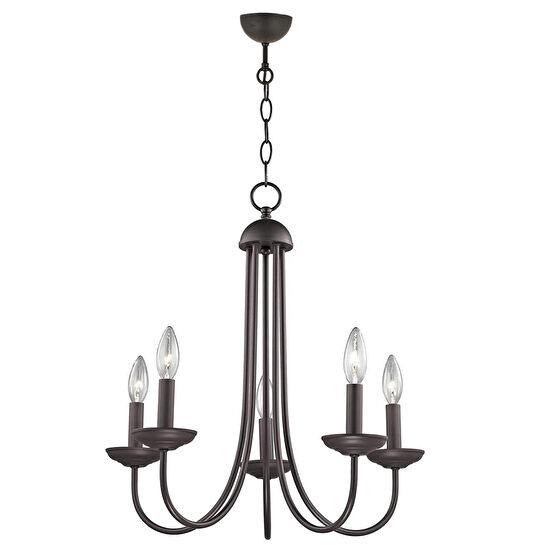 Apliqa Ferd 5 Li Siyah Modern Genç Odası Mutfak Retro Salon Avize