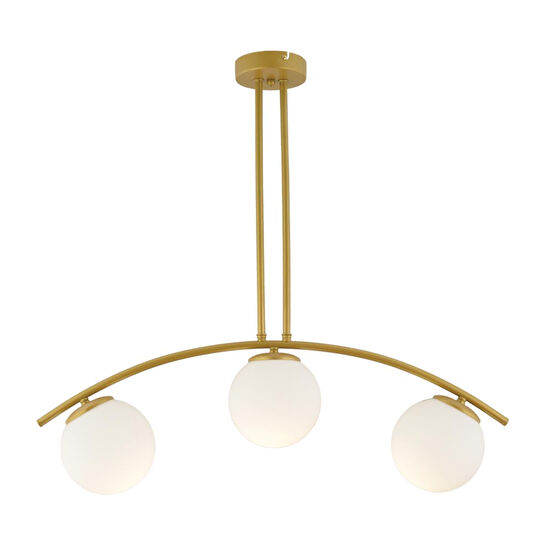 Apliqa Fralde 3 Lü Gold Modern Mutfak Cafe Restoran Için Uygun Retro Salon Avize