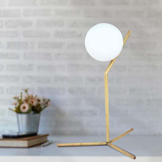 Apliqa Sara Eskitme Masa Lambası Yatak Odası Salon Abajur